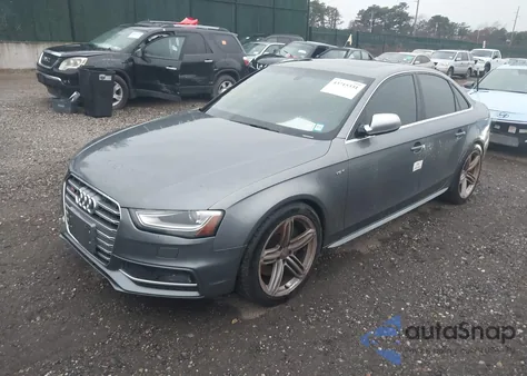 2013 Audi S4 3.0T Premium Plus z USA, uszkodzony, nr VIN WAUBGAFL6DA203645